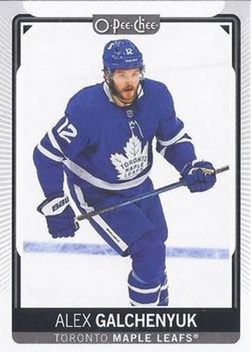 #219 Alex Galchenyuk - Toronto Maple Leafs - 2021-22 O-Pee-Chee Hockey