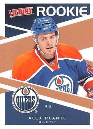 #219 Alex Plante - Edmonton Oilers - 2010-11 Upper Deck Victory Hockey