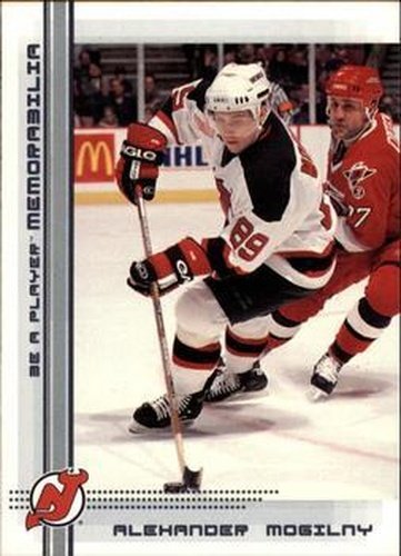 #219 Alexander Mogilny - New Jersey Devils - 2000-01 Be a Player Memorabilia Hockey