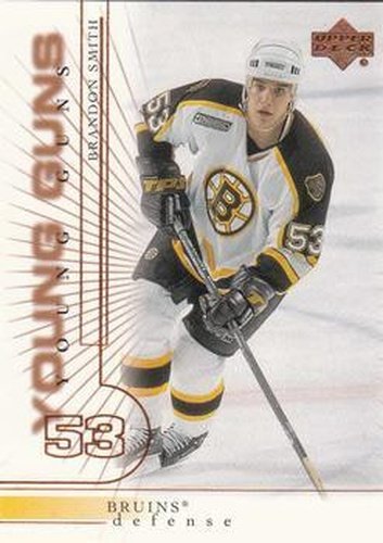 #219 Brandon Smith - Boston Bruins - 2000-01 Upper Deck Hockey