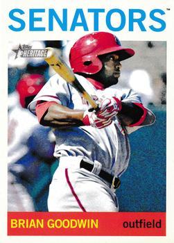 #219 Brian Goodwin - Harrisburg Senators - 2013 Topps Heritage Minor League Baseball