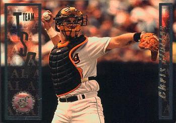 #219 Chris Hoiles - Baltimore Orioles - 1996 Stadium Club Baseball