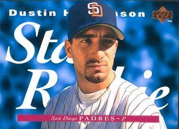 #219 Dustin Hermanson - San Diego Padres - 1995 Upper Deck Baseball