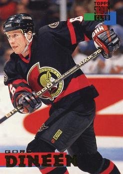 #219 Gord Dineen - Ottawa Senators - 1994-95 Stadium Club Hockey