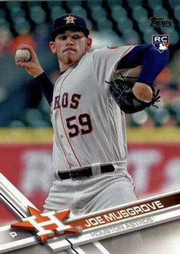 #219 Joe Musgrove - Houston Astros - 2017 Topps Baseball