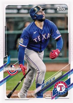 #219 Joey Gallo - Texas Rangers - 2021 Topps Opening Day Baseball