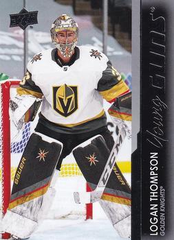 #219 Logan Thompson - Vegas Golden Knights - 2021-22 Upper Deck Hockey