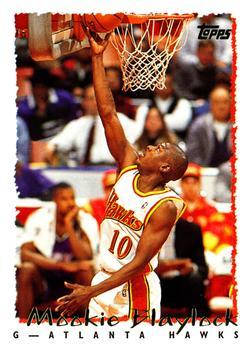 #219 Mookie Blaylock - Atlanta Hawks - 1994-95 Topps Basketball