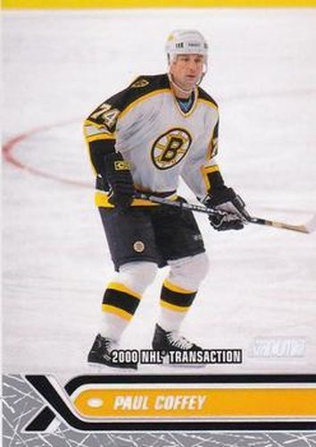 #219 Paul Coffey - Boston Bruins - 2000-01 Stadium Club Hockey