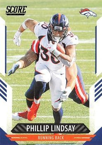 #219 Phillip Lindsay - Denver Broncos - 2021 Score Football