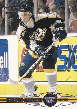 #219 Sebastien Bordeleau - Nashville Predators - 2000-01 Pacific Hockey