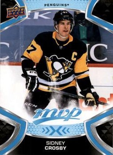 #219 Sidney Crosby - Pittsburgh Penguins - 2021-22 Upper Deck MVP Hockey