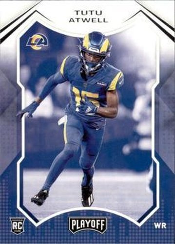 #219 Tutu Atwell - Los Angeles Rams - 2021 Panini Playoff Football