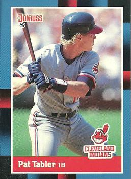 #219 Pat Tabler - Cleveland Indians - 1988 Donruss Baseball