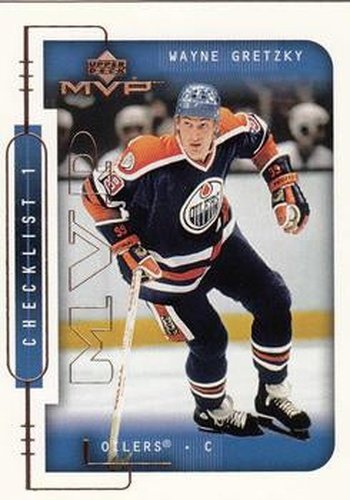 #219 Wayne Gretzky - Edmonton Oilers - 1999-00 Upper Deck MVP Hockey