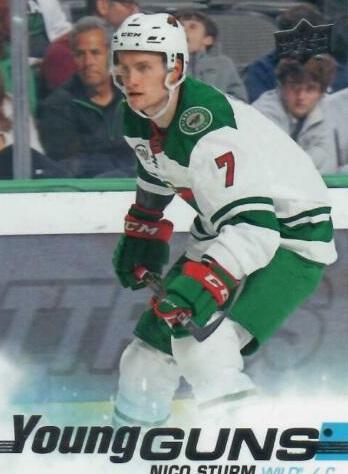 #219 Nico Sturm - Minnesota Wild - 2019-20 Upper Deck Hockey