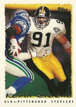 #219 Kevin Greene - Pittsburgh Steelers - 1995 Topps Football