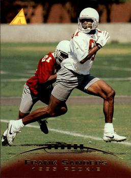 #219 Frank Sanders - Arizona Cardinals - 1995 Pinnacle Football