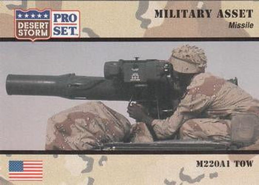 #219 M220A1 TOW - 1991 Pro Set Desert Storm