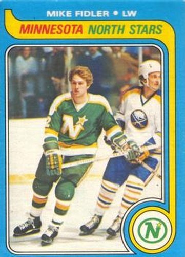 #219 Mike Fidler - Minnesota North Stars - 1979-80 O-Pee-Chee Hockey