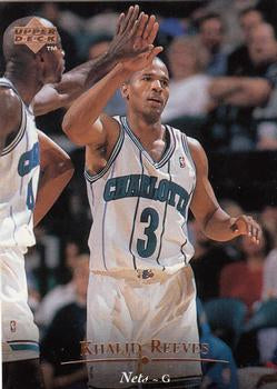#219 Khalid Reeves - New Jersey Nets - 1995-96 Upper Deck Basketball