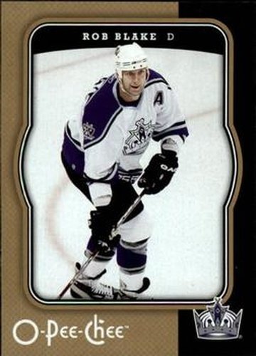 #219 Rob Blake - Los Angeles Kings - 2007-08 O-Pee-Chee Hockey