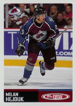 #219 Milan Hejduk - Colorado Avalanche - 2002-03 Topps Total Hockey
