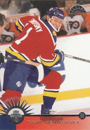 #219 David Nemirovsky - Florida Panthers - 1996-97 Leaf Hockey