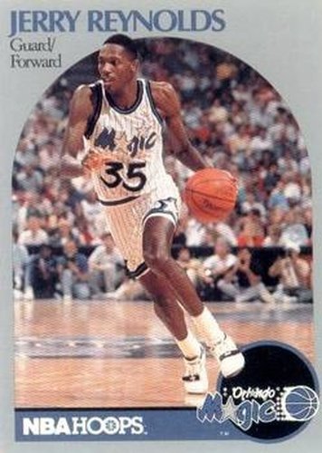 #219 Jerry Reynolds - Orlando Magic - 1990-91 Hoops Basketball
