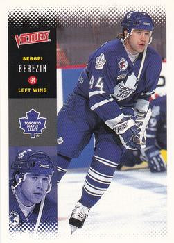 #219 Sergei Berezin - Toronto Maple Leafs - 2000-01 Upper Deck Victory Hockey