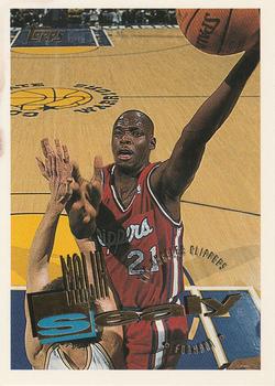 #219 Malik Sealy - Los Angeles Clippers - 1995-96 Topps Basketball