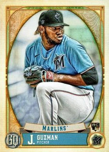 #219 Jorge Guzman - Miami Marlins - 2021 Topps Gypsy Queen Baseball