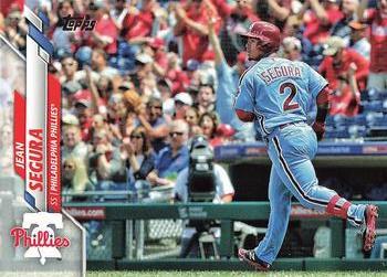 #219 Jean Segura - Philadelphia Phillies - 2020 Topps Baseball