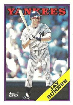 #21T Jay Buhner - New York Yankees - 1988 Topps Traded Baseball