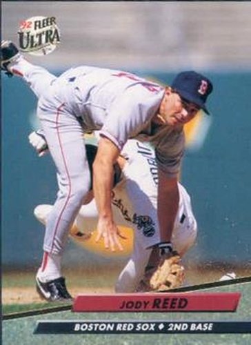 #21 Jody Reed - Boston Red Sox - 1992 Ultra Baseball