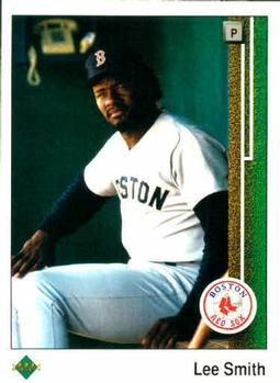 #521 Lee Smith - Boston Red Sox - 1989 Upper Deck Baseball