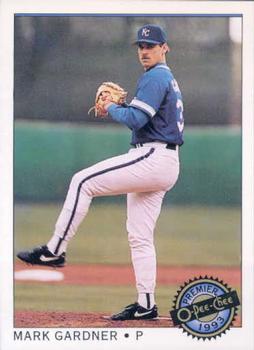 #21 Mark Gardner - Kansas City Royals - 1993 O-Pee-Chee Premier Baseball