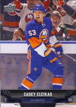#21 Casey Cizikas - New York Islanders - 2013-14 Upper Deck Hockey