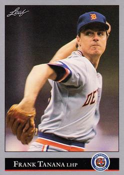 #21 Frank Tanana - Detroit Tigers - 1992 Leaf Baseball