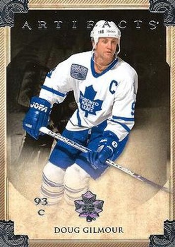 #21 Doug Gilmour - Toronto Maple Leafs - 2013-14 Upper Deck Artifacts Hockey