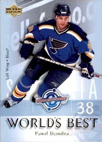 #WB21 Pavol Demitra - St. Louis Blues - 2004-05 Upper Deck Hockey - World's Best