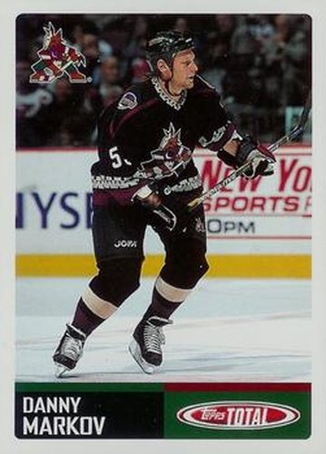 #21 Daniil Markov - Phoenix Coyotes - 2002-03 Topps Total Hockey