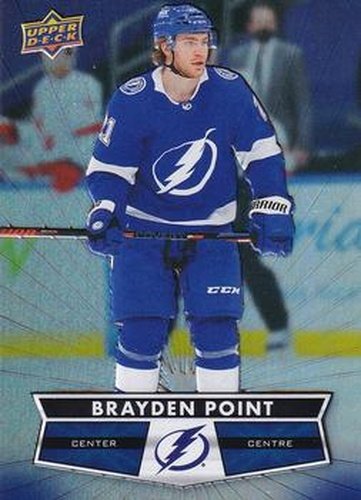 #21 Brayden Point - Tampa Bay Lightning - 2021-22 Upper Deck Tim Hortons Hockey