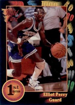 #21 Elliot Perry - Memphis Tigers - 1991-92 Wild Card Basketball