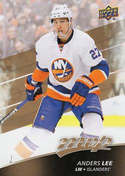 #21 Anders Lee - New York Islanders - 2017-18 Upper Deck MVP Hockey
