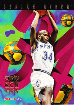 #21 Isaiah Rider - Minnesota Timberwolves - 1995-96 Hoops Basketball - Number Crunchers