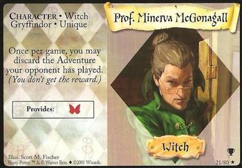 #21 Prof. Minerva McGonagall - 2001 Harry Potter Quidditch cup