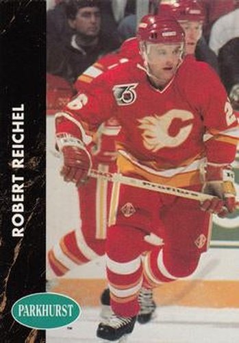 #21 Robert Reichel - Calgary Flames - 1991-92 Parkhurst Hockey