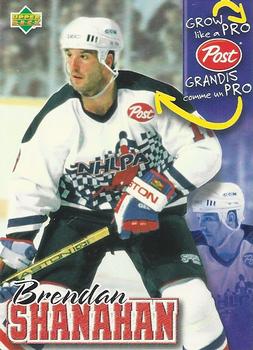 #21 Brendan Shanahan - Hartford Whalers - 1996-97 Upper Deck Post Cereal Hockey