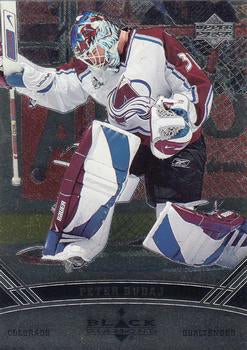 #21 Peter Budaj - Colorado Avalanche - 2006-07 Upper Deck Black Diamond Hockey